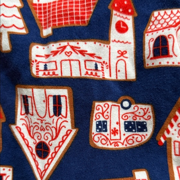 Hanna Andersson holiday gingerbread Zip Sleeper 3-6 months - Picture 4 of 4